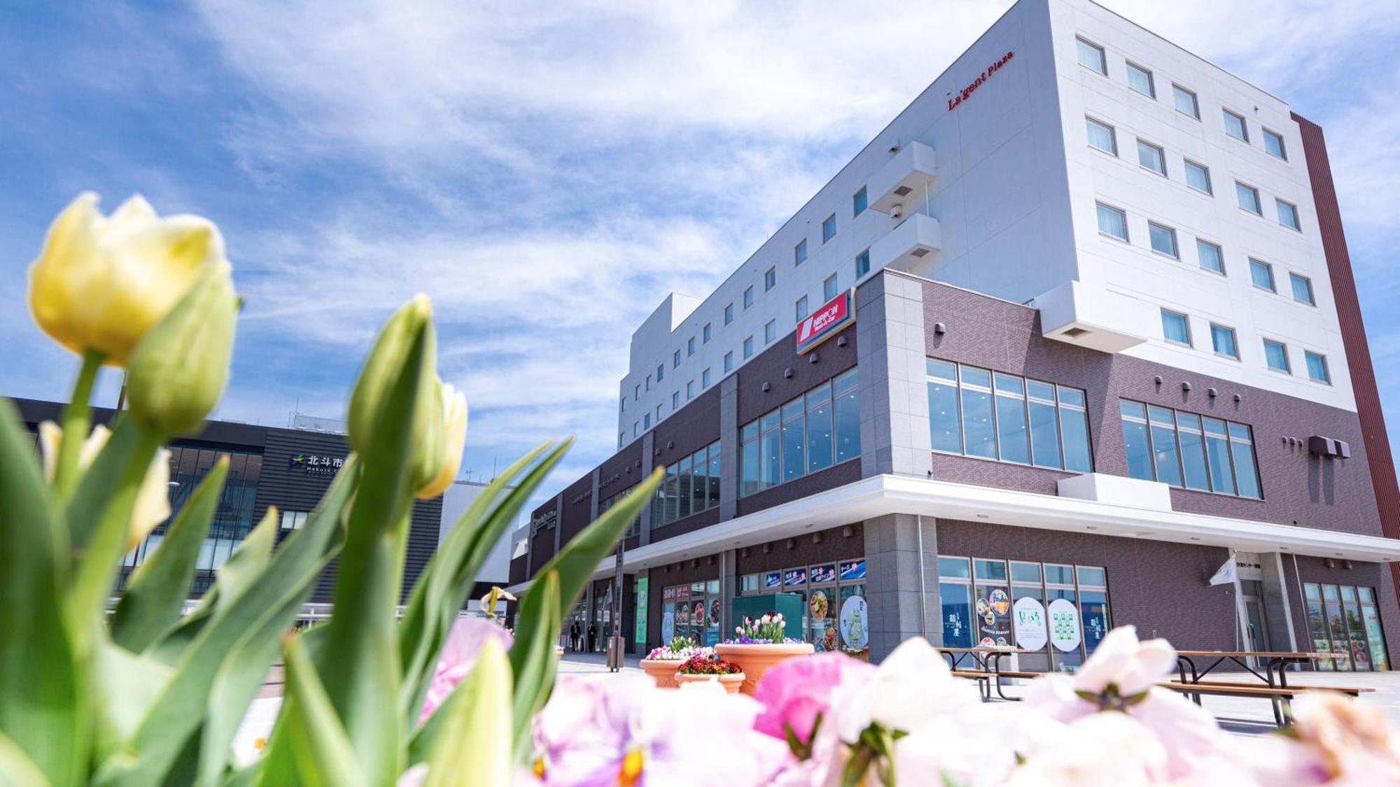Hotel La'Gent Plaza Hakodate Hokuto Exterior photo